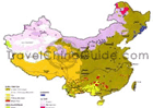 China Ethnic Groups Distribution Map